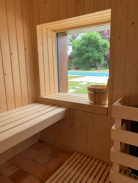 photo du sauna